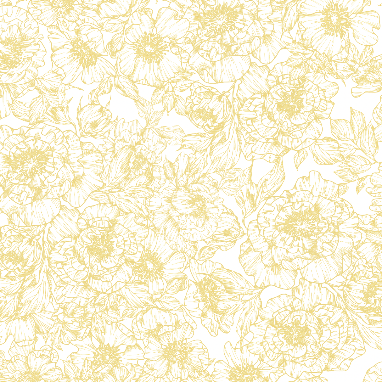 The Dutchess (Mustard) Wallpaper