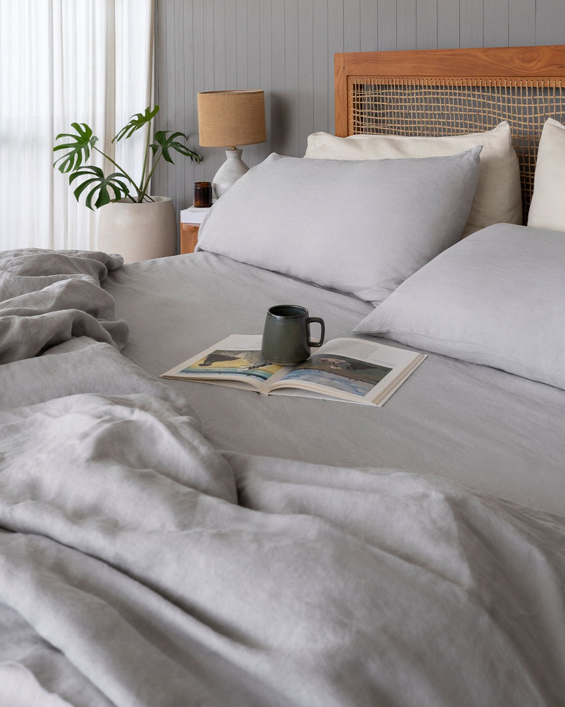 Stonewashed Linen Duvet Covers