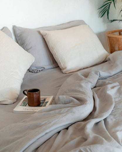 Stonewashed Linen Duvet Covers
