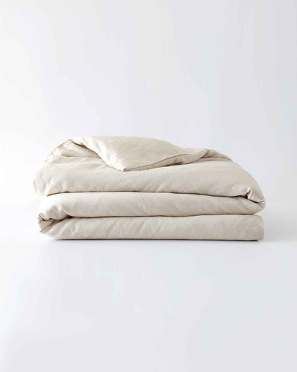 Stonewashed Linen Duvet Covers