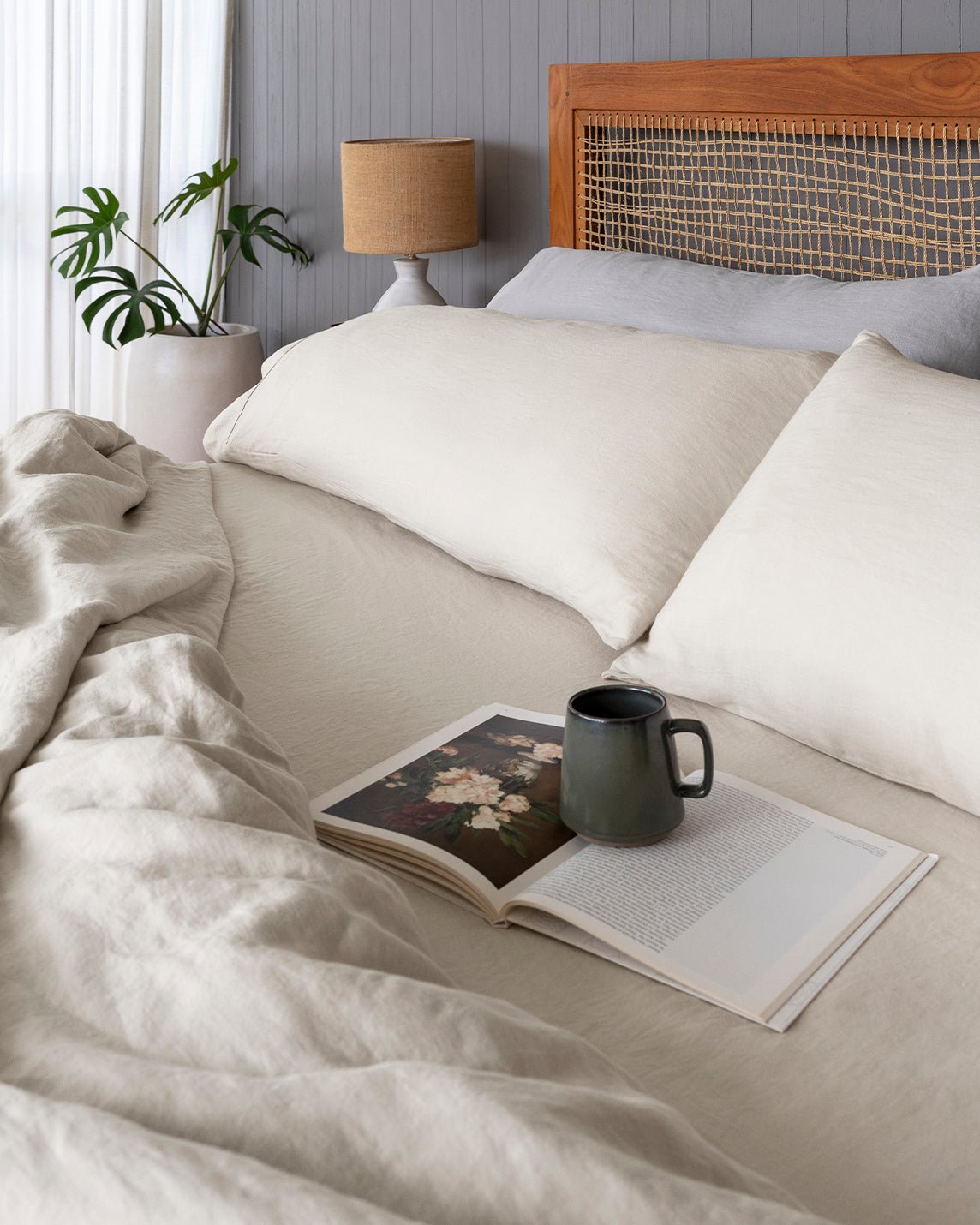 Stonewashed Linen Duvet Covers