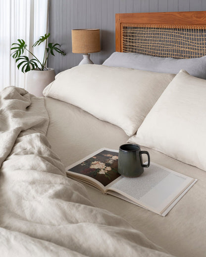 Stonewashed Linen Duvet Covers