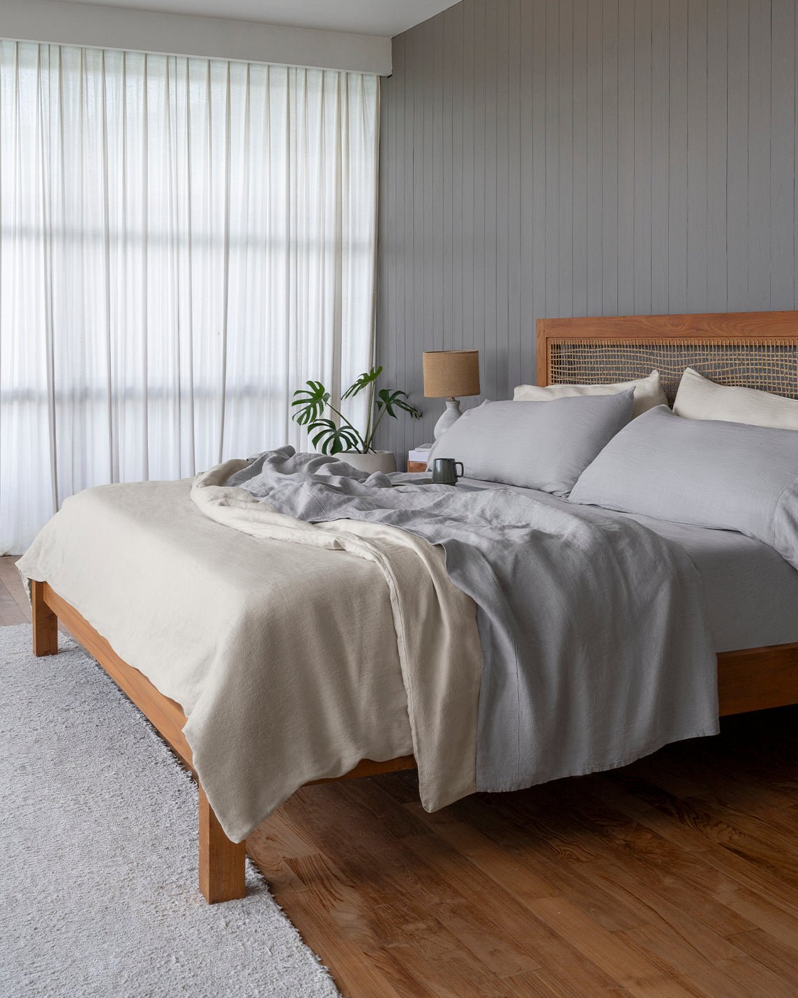 Stonewashed Linen Duvet Covers