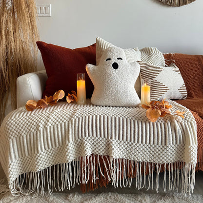 Sherpa Ghost Pillow
