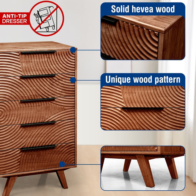 Acacia Harmony Dresser in Multiple Finishes