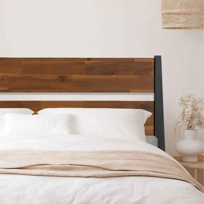Acacia Callisto Solid Wood Bedframe in Black Ristretto or Walnut Finish