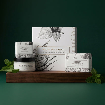 Aloe Leaf &amp; Mint - Complete Fragrance Gift Set