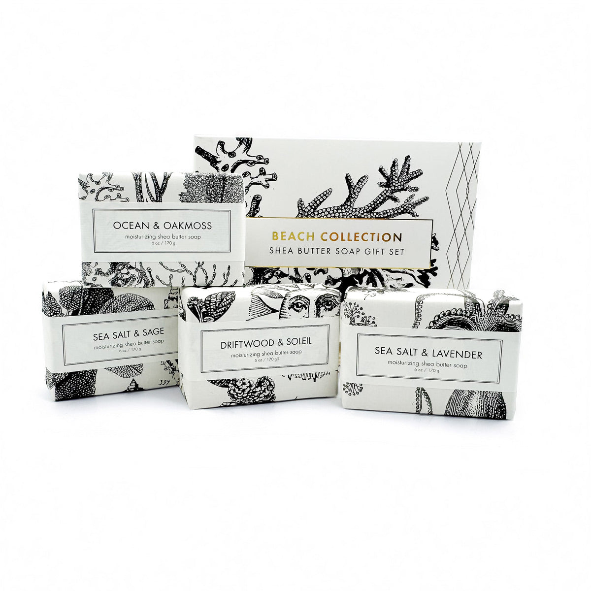 Beach Collection - Shea Butter Soap Gift Set