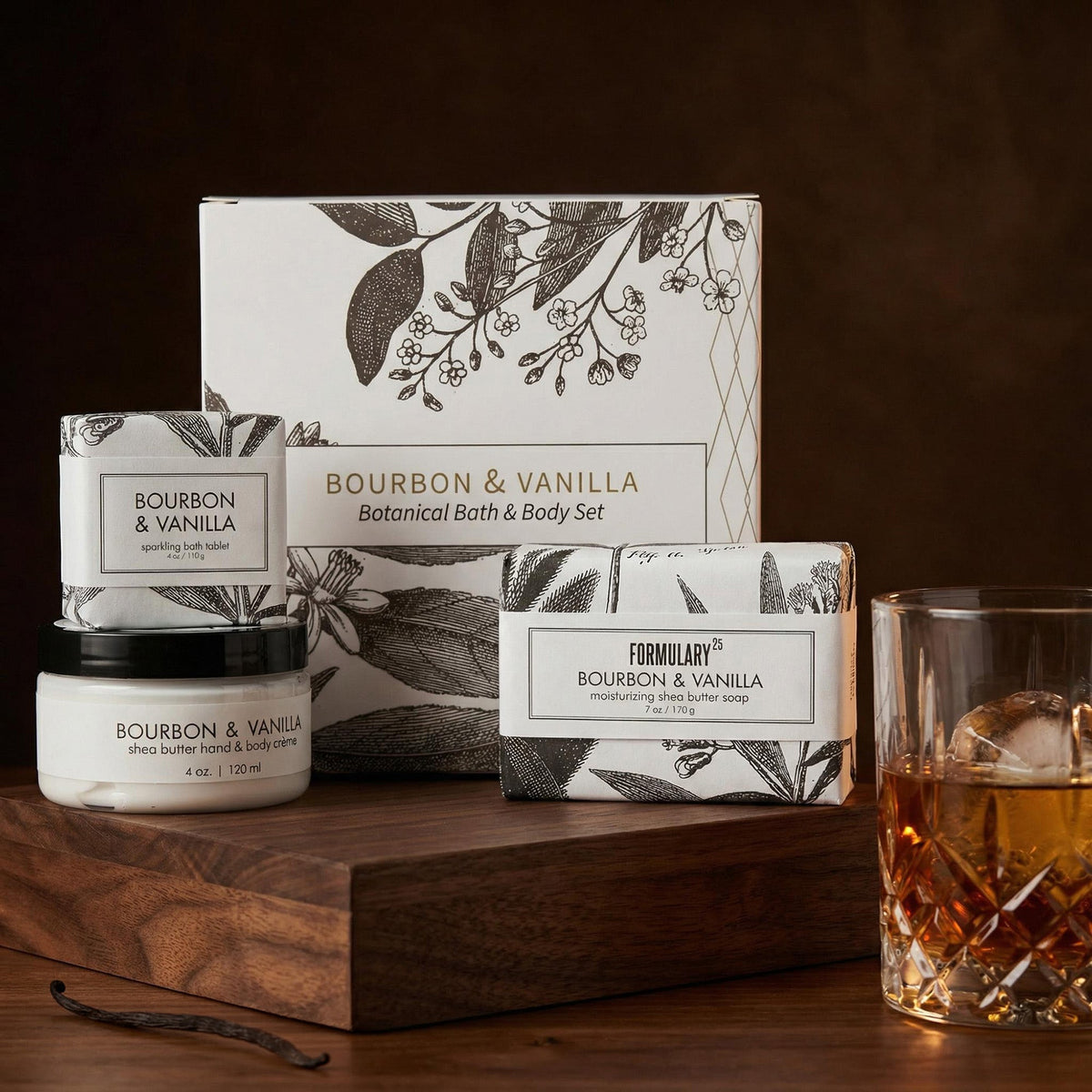 Bourbon &amp; Vanilla - Complete Fragrance Gift Set