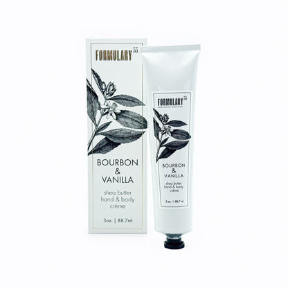 Bourbon &amp; Vanilla - On-the-Go Shea Butter Hand and Body Creme Tube