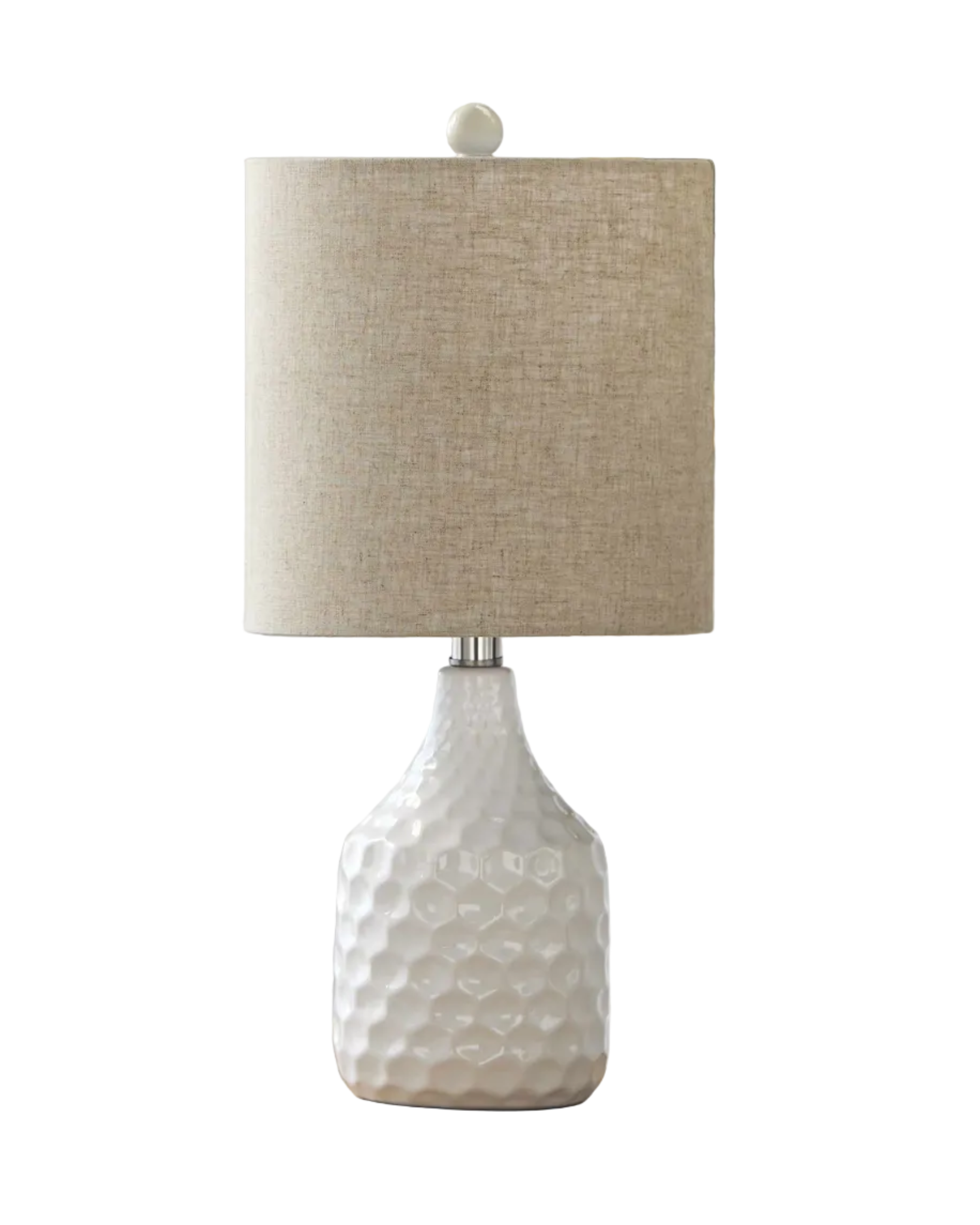 Gulmarrad Textured Ivory Ceramic Table Lamp