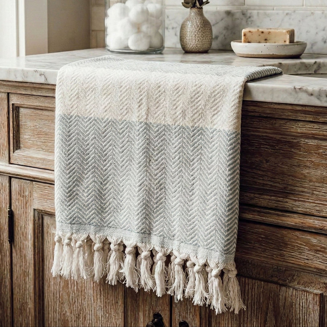 Chevron Towel 200 GSM