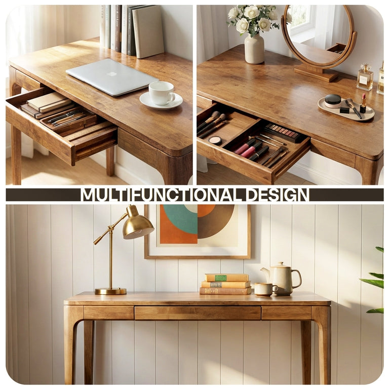 ACACIA Wilma Rubber Wood Writing Desk
