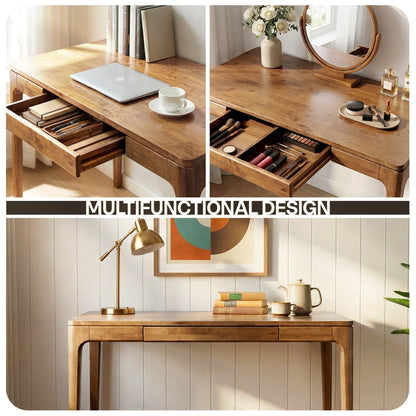 ACACIA Wilma Rubber Wood Writing Desk
