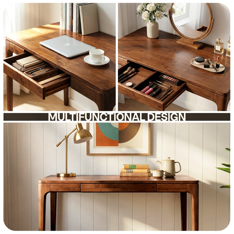 ACACIA Wilma Rubber Wood Writing Desk