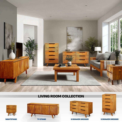 Acacia Harmony Dresser in Multiple Finishes