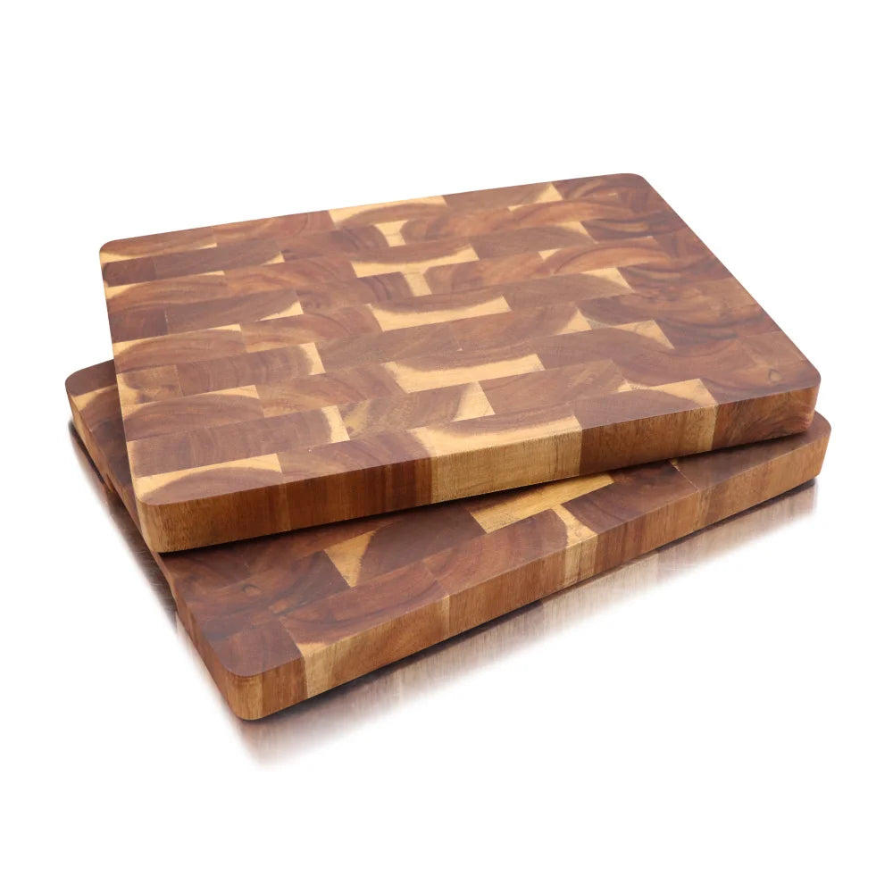 Premium End Grain Acacia Wood Cutting Board