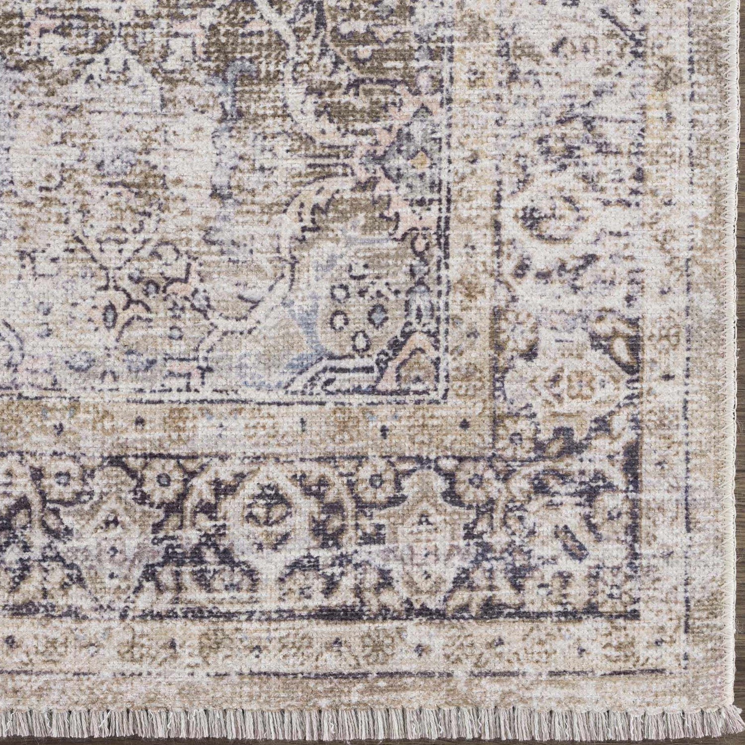 Olive Holi-2304 Washable Area Rug