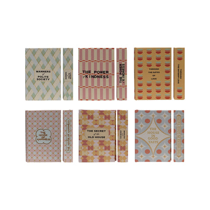 Mid-Century Retro Storage Book Boxes