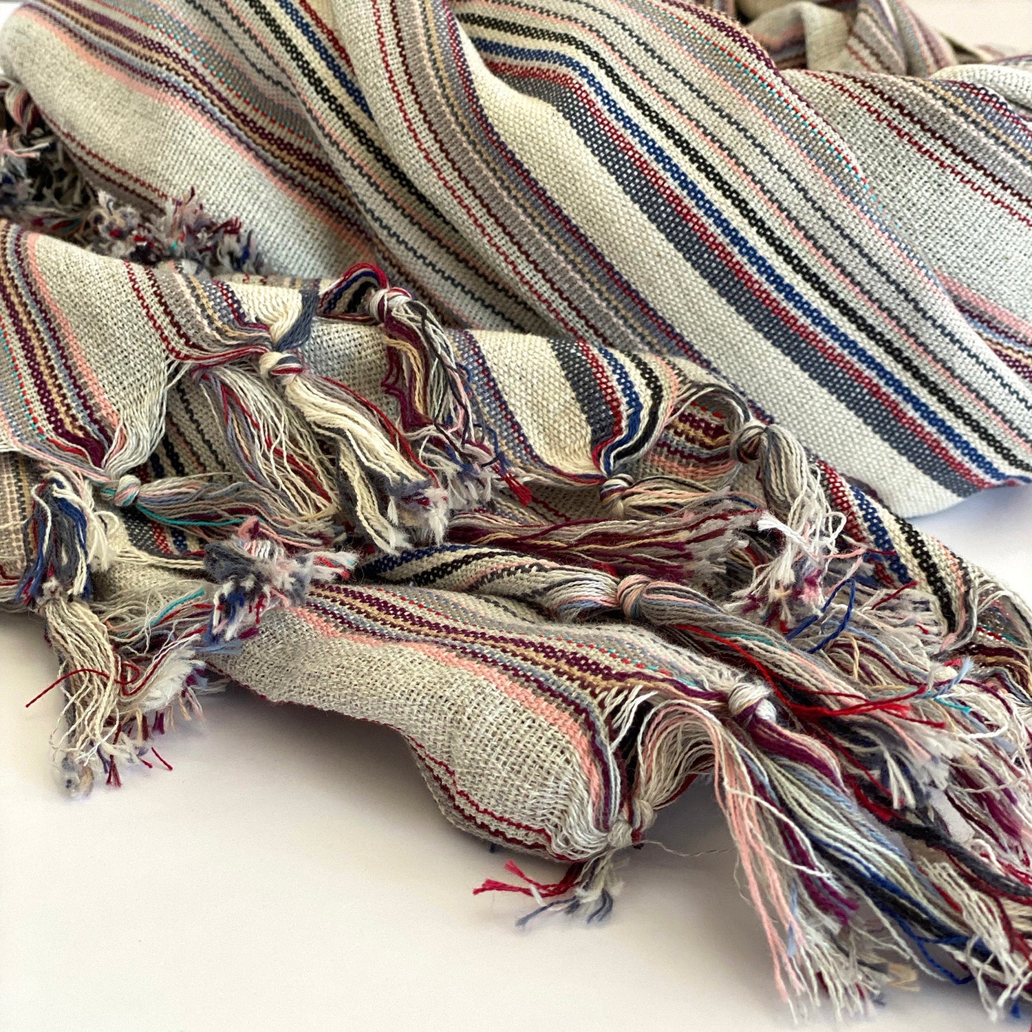 Casablanca Handwoven Turkish Towel - Gray