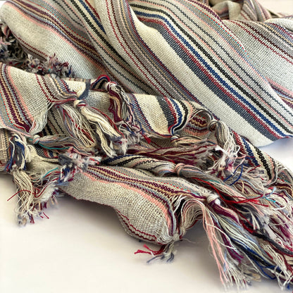 Casablanca Handwoven Turkish Towel - Gray