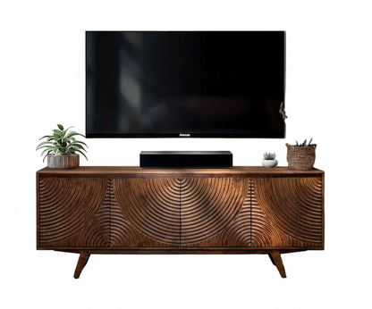 Acacia Harmony TV Stand with Storage - 3 Finishes