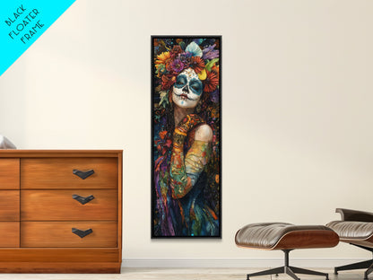 Chicano Art - Day Of The Dead Canvas Print
