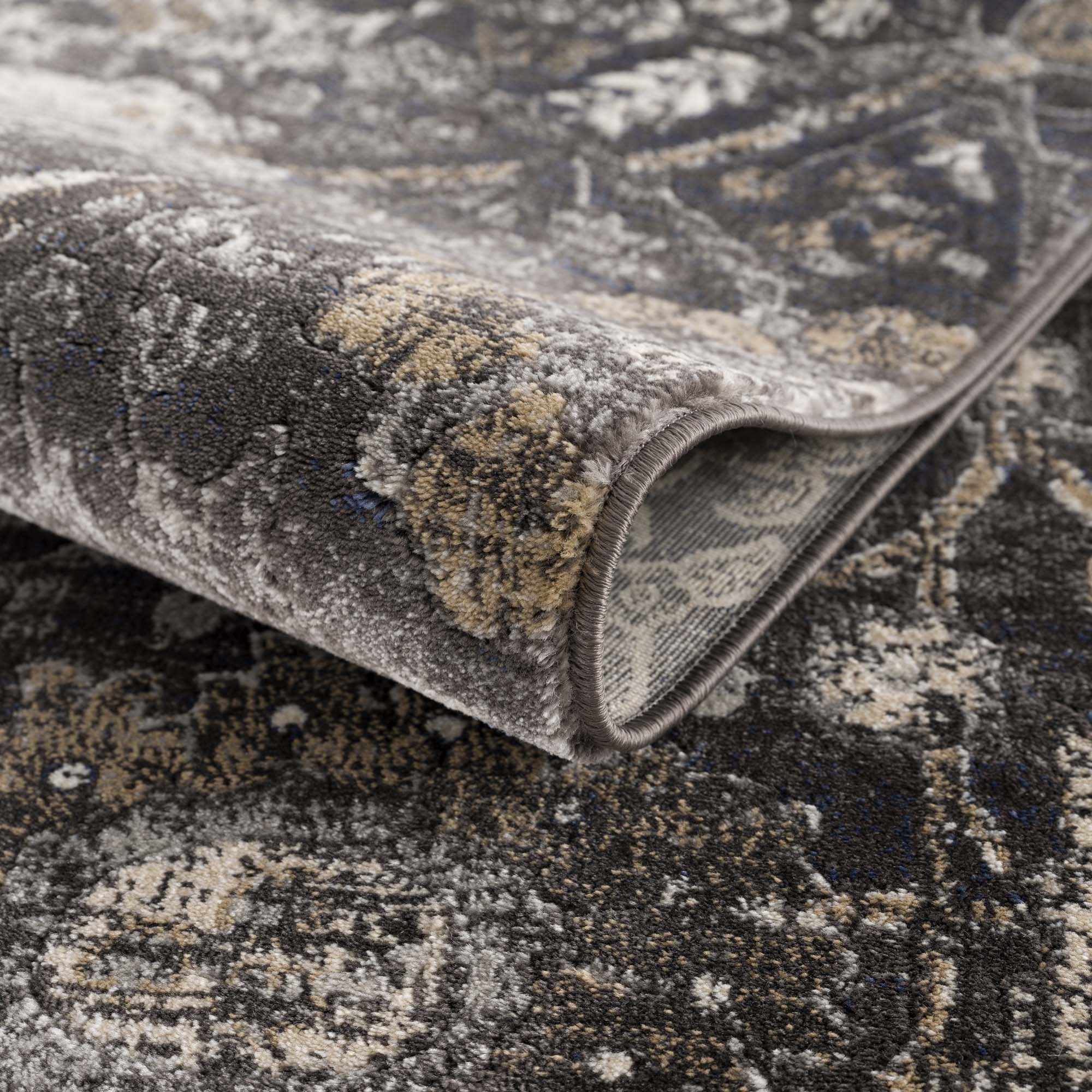 Georgiana Charcoal Area Rug