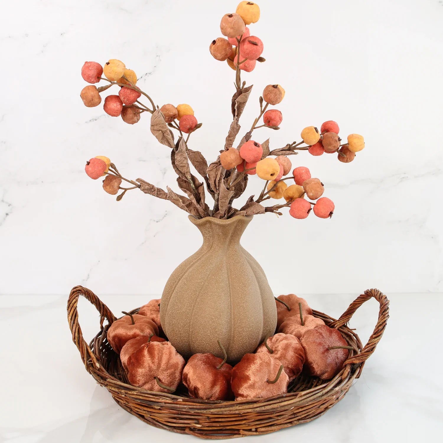 Yellow &amp; Orange Berry Stem