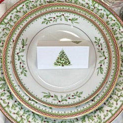 Christmas Tree Place Cards