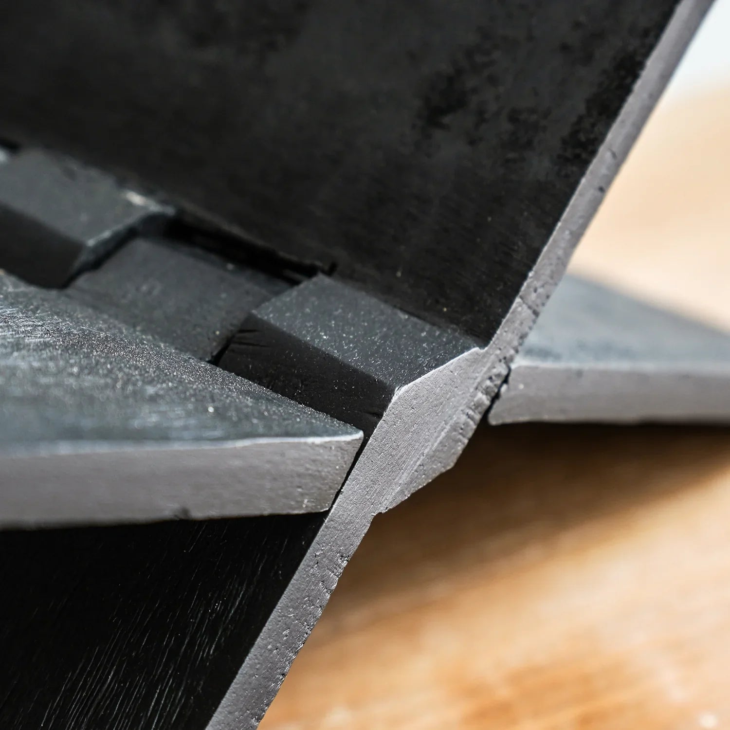 Black Wood Cookbook &amp; Coffee Table Book Holder Stand