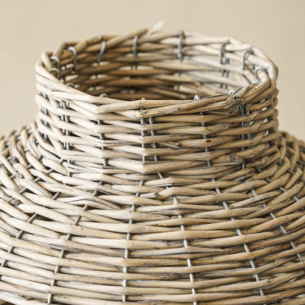 Handwoven Wicker Willow Vase