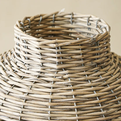 Handwoven Wicker Willow Vase