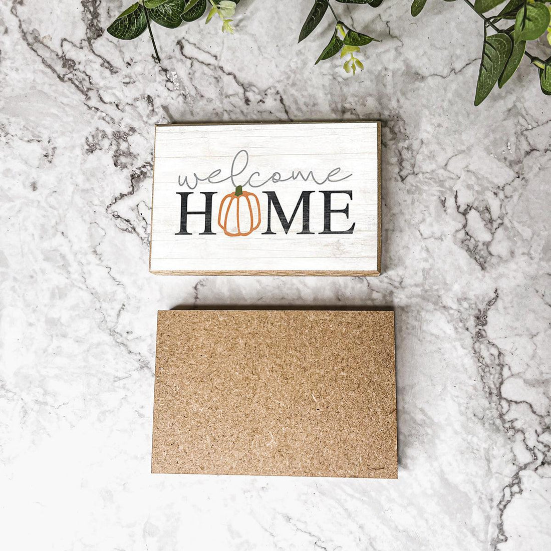 Welcome Home Wooden Sign