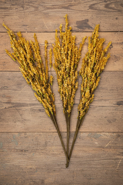24 inch Faux Dried Autumn Wheat &amp; Botanica
