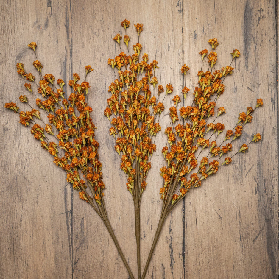 24 inch Faux Dried Autumn Wheat &amp; Botanica
