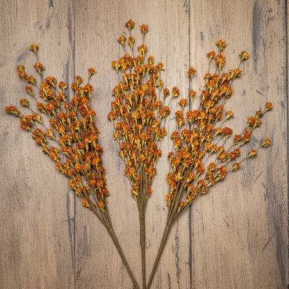 24 inch Faux Dried Autumn Wheat &amp; Botanica