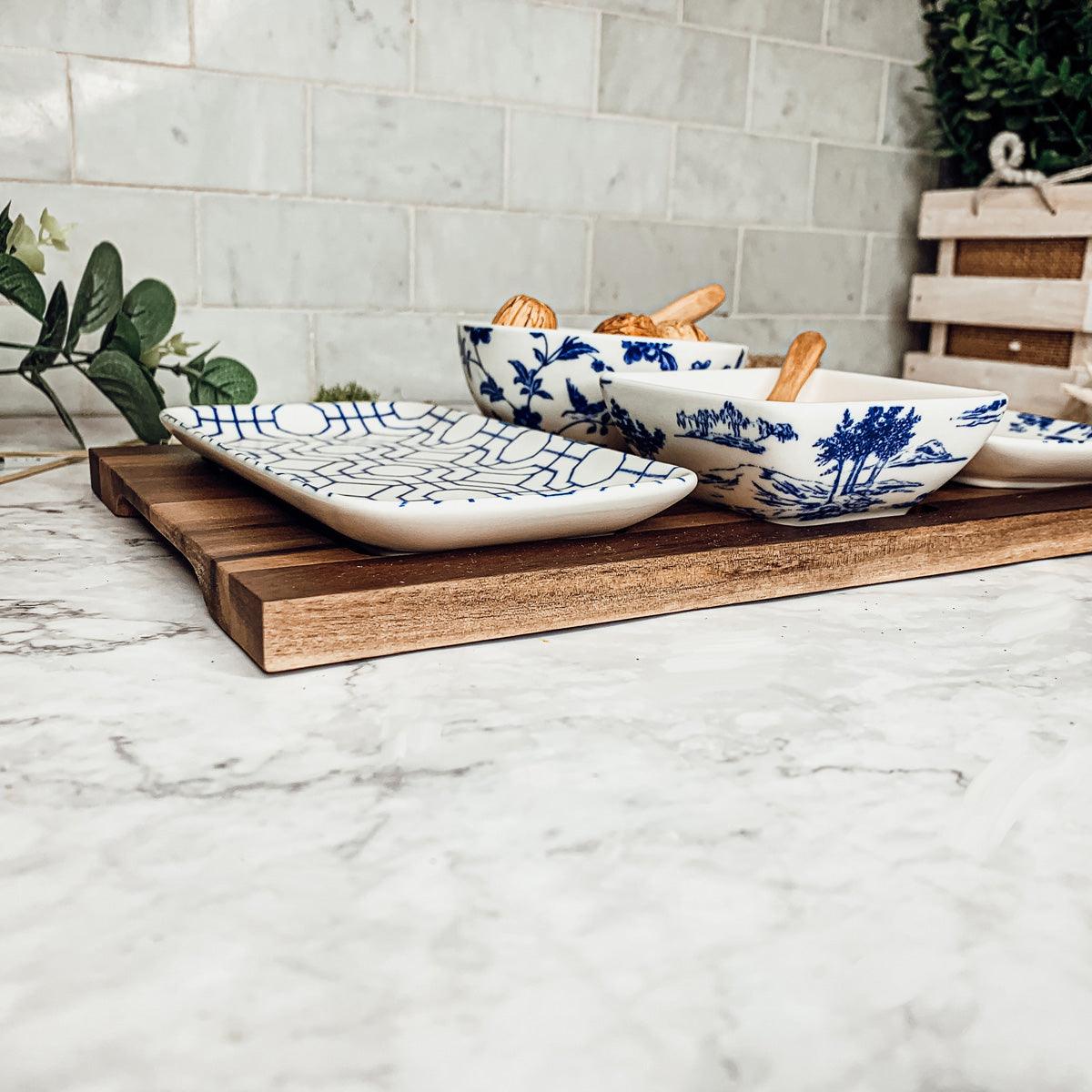 Chinoiserie Tapas 7 Piece Serving Set