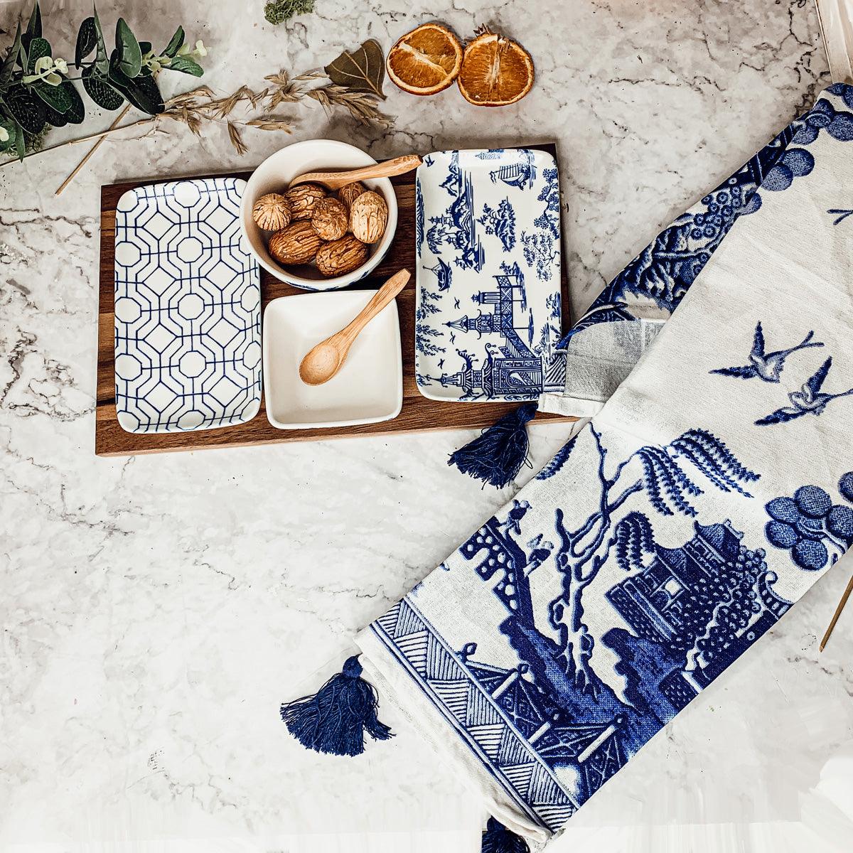 Chinoiserie Tapas 7 Piece Serving Set