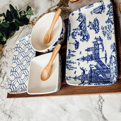 Chinoiserie Tapas 7 Piece Serving Set