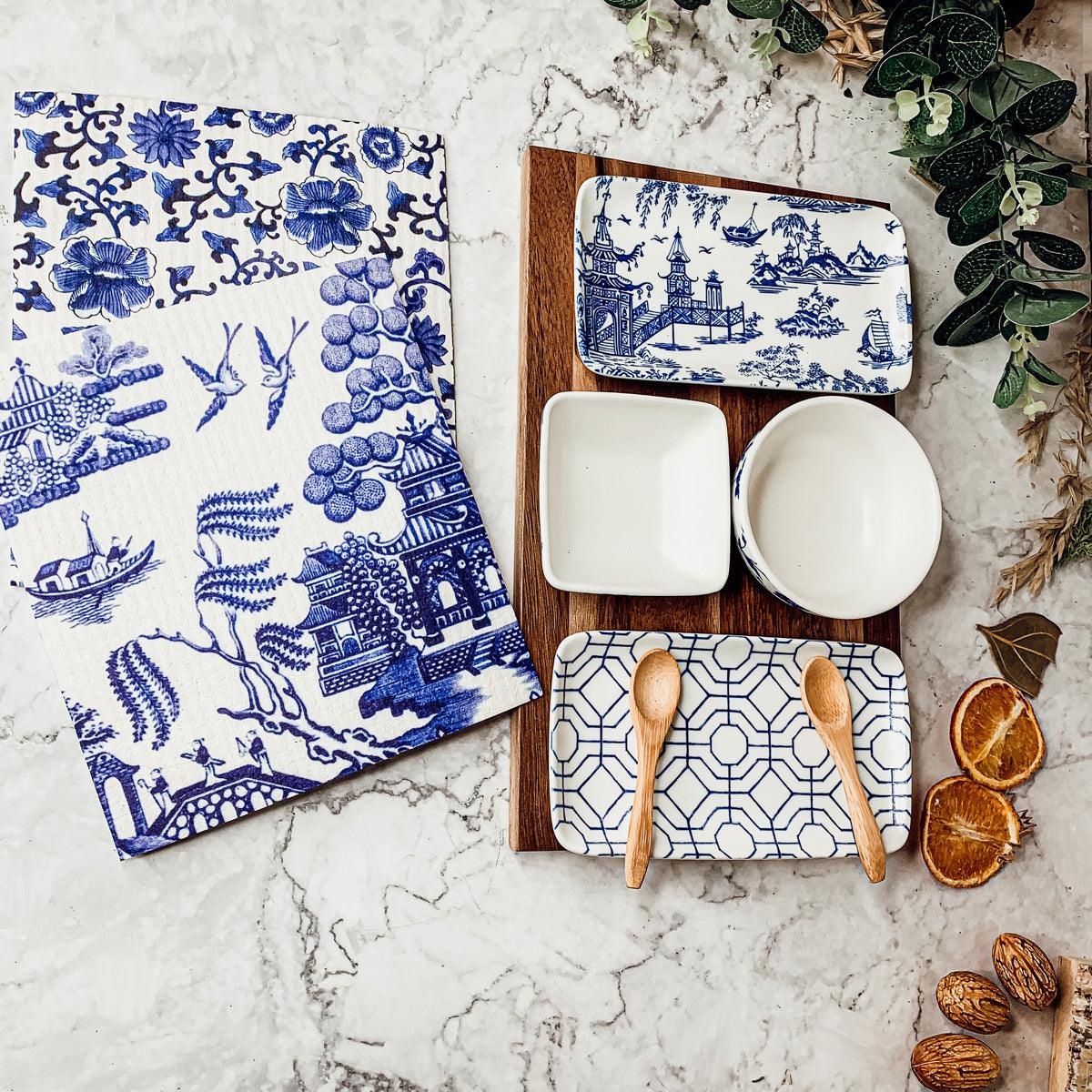 Chinoiserie Tapas 7 Piece Serving Set