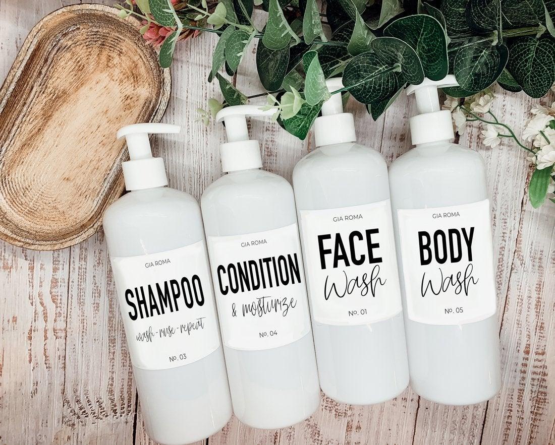 16oz Plastic Bottles - White|White Label