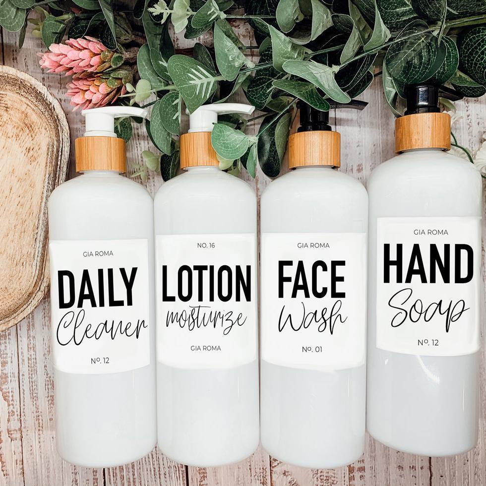 16oz Plastic Bottles - White|White Label