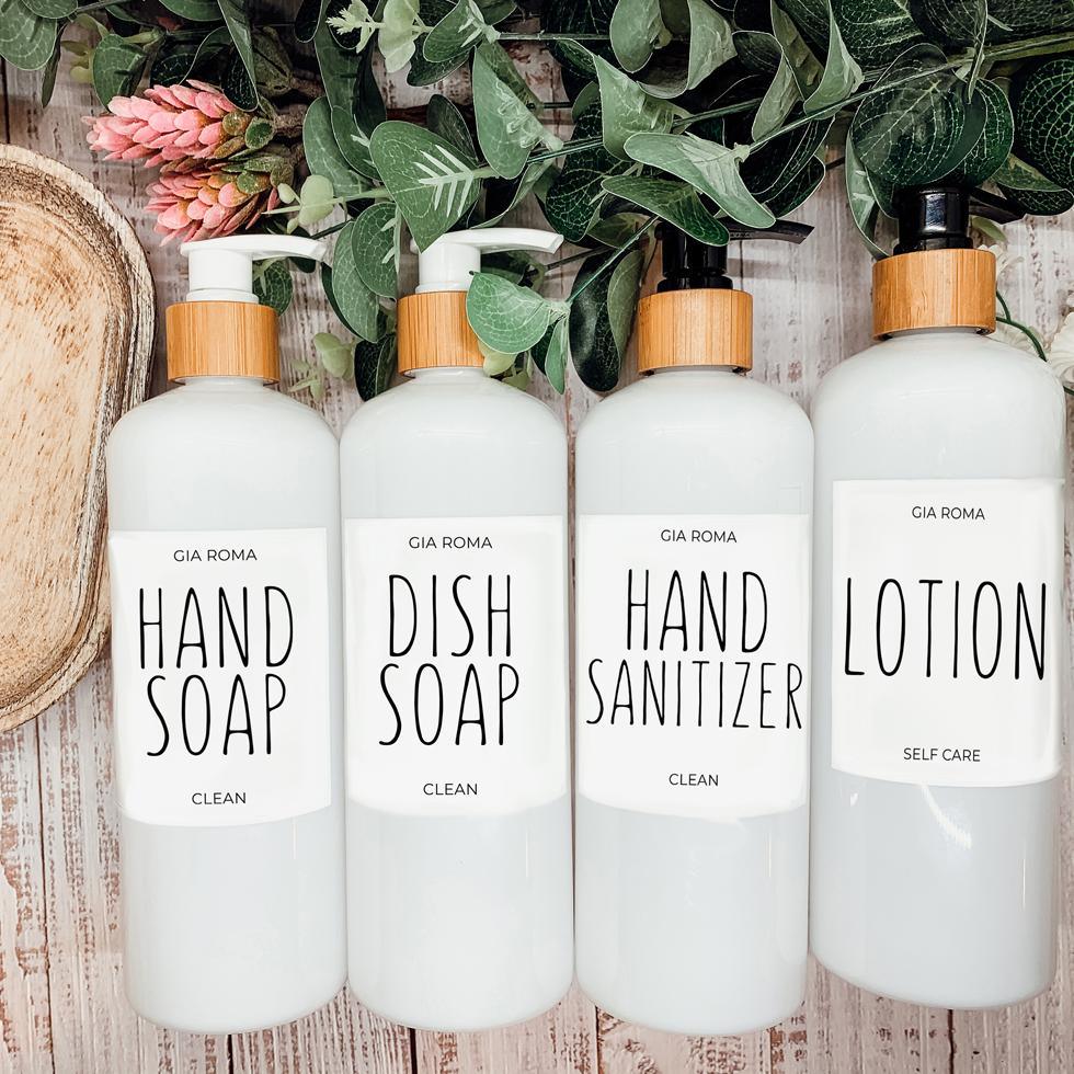 16oz Plastic Bottles - White|White Label