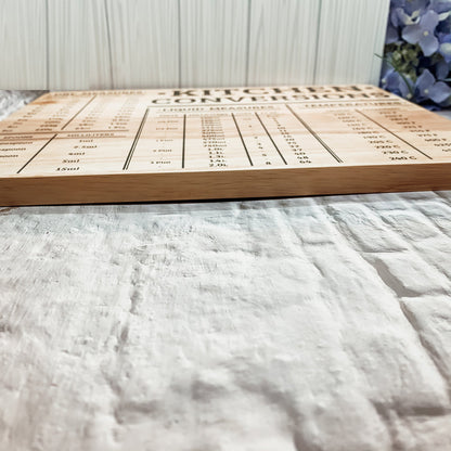 Bamboo Conversions Chart | 12.75x10"