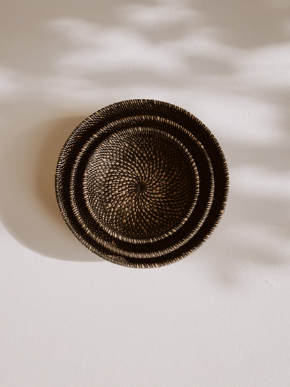 Tiga Woven Nesting Bowls - 2 Colors