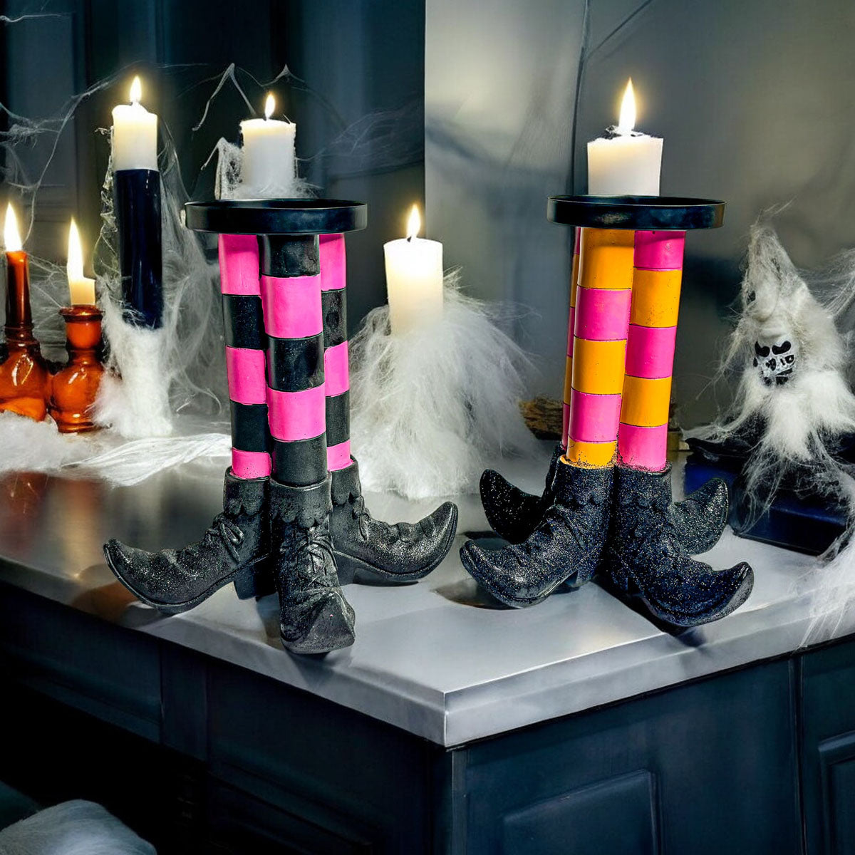 Wicked Witch Candle Holders