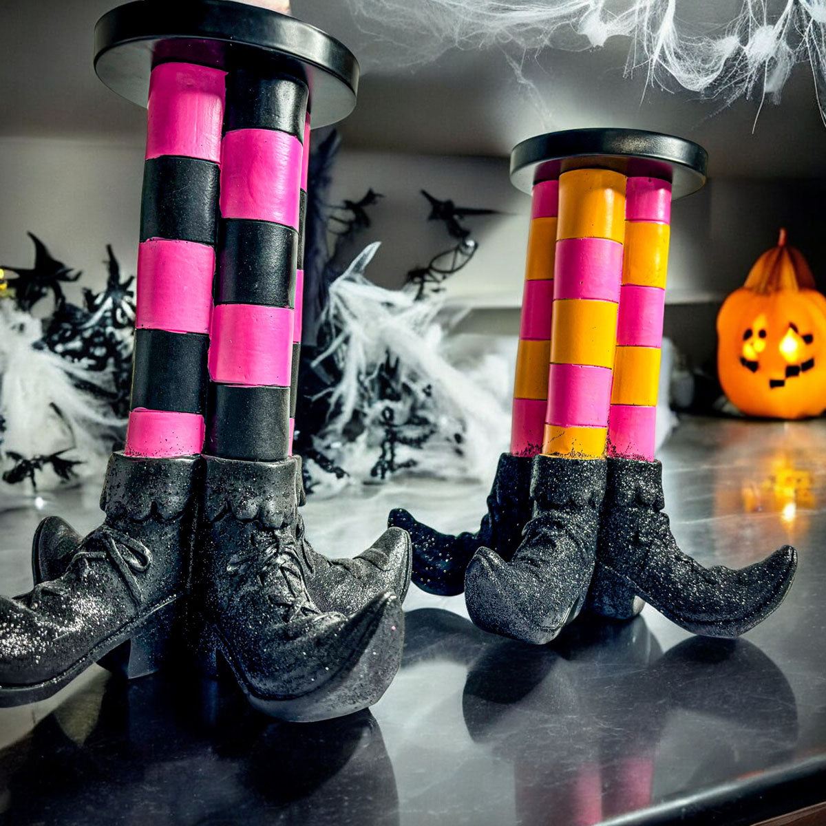 Wicked Witch Candle Holders