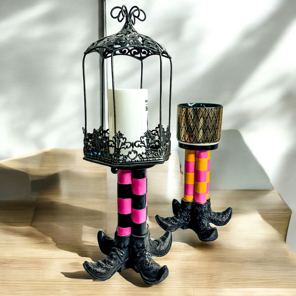 Wicked Witch Candle Holders