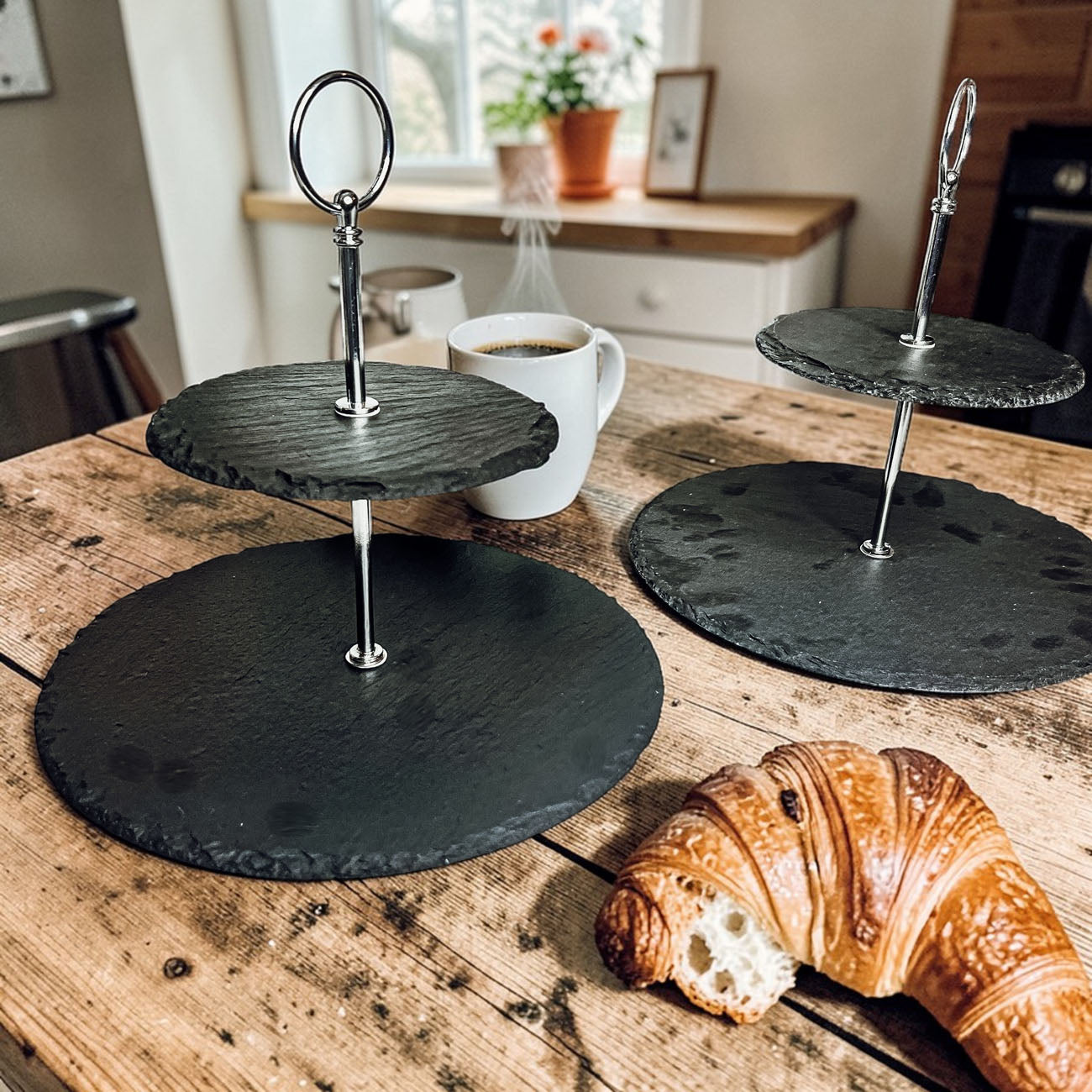 Tiered Slate Stand